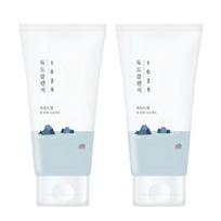 Round Lab 1025 Dokdo Cleanser 150ml x 2 – Deep Cleansing Foaming Face Wash for Hydrating & Gentle Daily Skin Care white