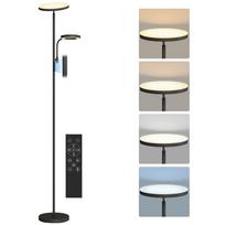 LED grindinis šviestuvas 42W pritemdomas 2700K-6500K 4 spalvos nuolatinis keitimas, 4 scenos režimai, nuotolinis ir jutiklinis valdymas 25 x 25 x 175 cm
