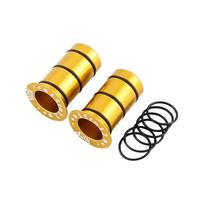 2Pcs 15mm To 12mm Bike Hub Thru Axle Adapter Front Thru Axle Adapter  Bike Hub Thru Axle juoda