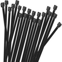 400Pcs Various Sizes Nylon Cable Ties High Tensile Strength Cord Ties  Cable Organization 3x100mm-400Pcs