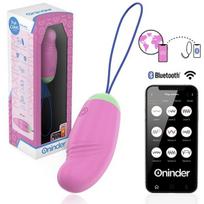 Nuotoliniu būdu valdomas vibruojantis kiaušinėlis Oninder Cute Wave Egg, atsparus vandeniui