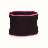 Adjustable Women's Sauna Waist Trainer Sweat-Enhancing Tummy Control Waist Trimmer Belt, Belly Band For, Fitness & Gym Workout Accessory rožinė raudona spalva