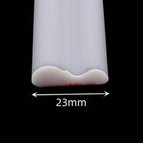Self-adhesive Wall Decorative Strips Flexible TPE TV Background Wall Lines European-style Border Strip for Walls Floors Cabinets gray