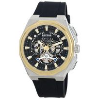 Watch - RAPTOR - RA20409-003 - Automatic - Stainless steel - 26 mm silicone strap juoda