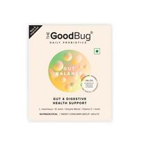 The Good Bug New & Improved Overall Digestive Health Gut Balance Probiotics Supplements- 3Bn Cfu Of Clinically Proven Strains | Aids Digestion,