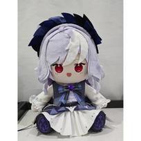 Zenless Zone Zero 40cm Sitting Plush Doll Vivian Changeable Outfit Anime Cotton Doll Stuffed Toy Collectible Gift For Gamer 40cm gray