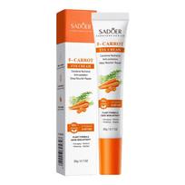 Sadoer Carrot Moisturizing Whitening Cream Anti Wrinkle Eye Cream Care Firming Nourishing Korean Cosmetics Skin Care ONESIZE white