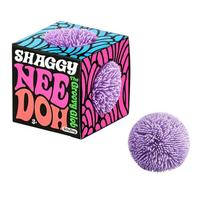 Needoh Fuzz Ball Streso Teenie 3 vnt. Mini Atpalaiduojantis Sensorinis Žaislas The Groovy Glob Minkšti Maltodestrino Pūkuoti Kamuoliukai Tampomas Fidget Žaislas pink
