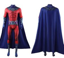 X-Men '97 Magneto Cosplay Kostiumas Helovinas Marvel Komiksai Cosplay Apranga Suaugusiems Anime Drabužiai XXXL blue