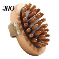 Body Shaping Meridian Brush 1/2Pcs Pressure for Belly Fat Cellulite Remover Muscle Pain Relief Wooden Massage Massager Natural Wood Therapy 1pc beige