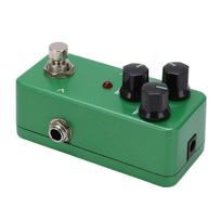Guitar Effect Pedal OVERDIRVE Mini Single Adjustable Musical Instrument Accessory Green black