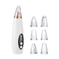 Type-C Blackhead Remover & Facial Pore Cleaner with Display Screen Chinese Type-C Charging white