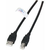 Kabel USB EFB K5203.0,5 USB 2.0 A-B 0,5 m Black | K5203.0,5 | 4049759161668
