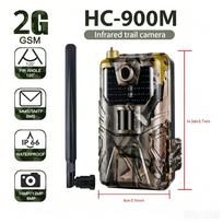 20MP 1080P Wildlife Trail Camera with Night Vision 2G GSM SMS MMS SMTP Email Cellular HC900M Surveillance Photo Trap for Hunting China Mainland