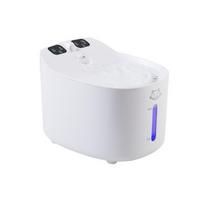 USB Rechargeable Smart Pet Water Fountain with Automatic Filtration for Cats 1 white