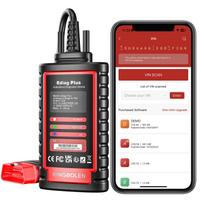 Automobilio diagnostikos įrankis KINGBOLEN Ediag plus Visų sistemų palaikymas CAN FD protokolai OBD2 skaitytuvas 1 metai nemokamai 15 atstatymo funkcijų