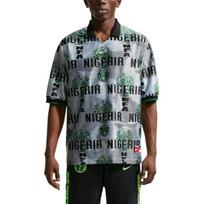Nike Nigeria National Team Soccer Jerseys Men's White/Black/Pine Green/Electric Glow Green V Neck Moderate IH1278-100 L pušies žalios spalvos