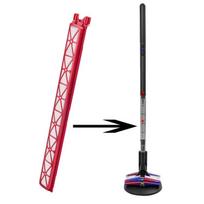 Pakeičiamas filtras Dyson PencilVac Fluffycones / SV50 siurbliui Filter red