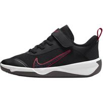 Nike Omni Multi-Court PS Black Gym Red Kids Sneakers Cement-Grey Burgundy-Ash DM9026-008 28 black