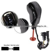 LED pavarų svirties rankenėlė Volkswagen Golf, Passat, CC, B7, Jetta gray