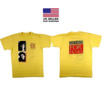 Naujas TEARS FOR FEARS Grupės JAV Turas 1985 Geltonas Visų Dydžių Marškinėlis YA32 Unisex T-Shirt XL yellow