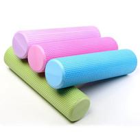 Junshi Textured Foam Yoga Pilates Roller blue