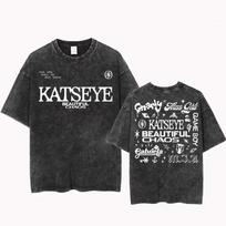 Katseye Shirt Beautiful Chaos Tee Eyekon Kpop Fan Merch Sophia Manon Lara Daniela Megan Katseye Gnarly Tshirt Katseye Fan Tees L gray