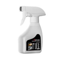 Car Headlight Restoration Kit with Ceramic Coating 180ml Spray Cleaner And Polish for Yellowed Foggy Lenses Scratch Repair UV Protection Universal white