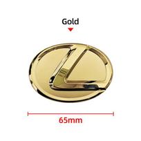 65mm 77mm Steering Wheel Emblem Cover Sticker Car Badge For Lexus ES240 ES250 ES350 IS250 IS300 RX270 GS NX300 RX300 RX350 RX400 beige