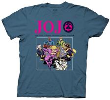 JoJo Bizarre Adventure Golden Wind Officially Licensed Adult T-shirt L black