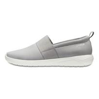 Crocs LiteRide Breathable Wear Resistant Low Top Casual Shoes Women Grey 205103-00J 36-37 white