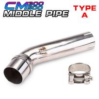 Honda Rebel 500/300 CMX500 Motorcycle Exhaust Tail Pipe black