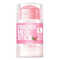 40g Persikų pėdų kremas su kokosų aliejumi, drėkinantis pėdų kremas sutrūkusioms pėdoms - Pėdų priežiūra vyrams ir moterims pink