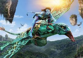 Avatar Na'vi Character Backdrop Pandora Fantasy World Kids Birthday Party Decor Baby Shower Background Banner Supplies 47.2x31.5inch/120*80cm gray