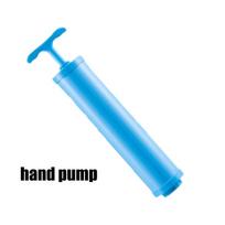 3/5 vnt. Kelioniniai kompresiniai maišai, Kelionės būtiniausi vakuuminiai laikymo maišai Vietą taupantys maišai lagaminams Organizatorius drabužiams Hand Pump-1Pc blue