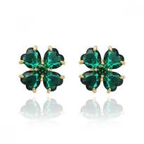 Swarovski 5666236 Idyllia Clover Stud Earrings 5666236 black