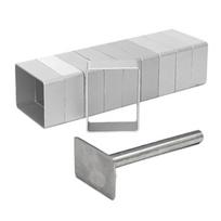 Biscuit Cutter Pressing Molds Set Square Rectangle Dough Fondant Making gray