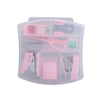 INS Scrapbooking Mini Stapler Staple Punch DIY Crafts Albums Stationery Tools Set Handcraft Punch Machine Kit Award Gifts gray