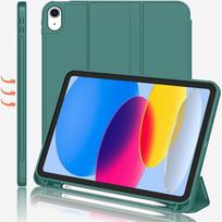 Funda Case for IPad 10th 11th 12th Gen IPad Pro11 Air11 IPad Air5 10.2 Air1 2 5th 6th 9.7 Mini 4 5 6 7 Magnet Tablet Case with Pencil Holder iPad Air4 Air5(10.9) tamsiai žalia spalva