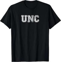 UNC T-Shirt, University of North Carolina Tar Heels College Fan Apparel Tee S black