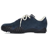 PUMA x JJJJound Monster Cow Split Leather Low top Casual Shoes Unisex Dark Marine Blue 403823-03 42 tamsiai mėlyna spalva