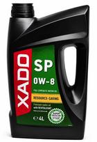 0W-8 SP XADO ATOMIC aukščiausios kokybės variklio alyva, variklio alyva, 4 l