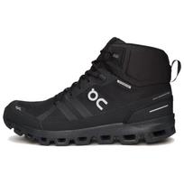 On Cushioned Anti-Slip Wear-Resistant And Water-Resistant High-Top Running Shoes Women's Black Sneakers 23.99851 36.5 black