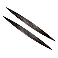 Handle Bar Grip Tapes For Bicycles 1 Pair Non-Slip Soft Wrap-Around Cycling Supplies Bike Handlebar Grips For Mountain Road black