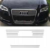 AUDI A3 8PA 8P S3 CHROM GRILL grotelės, grotelės manekenams Tuning