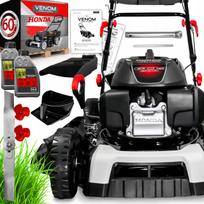 Benzininė vejapjovė su pavara HONDA varikliu, 53 cm, 201 cc, 9 funkcijos, mulčiavimas