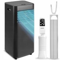 Nešiojamas oro kondicionierius 9000 BTU, 3 in 1, aušinimas, vėdinimas, drėgmės surinkimas, juodas