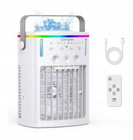 Mobilus oro kondicionierius INHDBOX, 4in1: vėsintuvas, ventiliatorius, drėkintuvas, LED, 40 dB