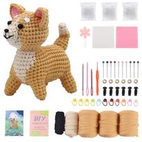 Modulinė Shiba Inu – Minkšta vilna, Ruda, Amatų rinkinys