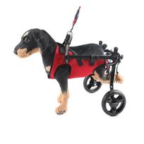 Pet Dog Wheelchair Dog Rehabilitation Walking Assist Cart Moped Pet Scooter XS（old） black